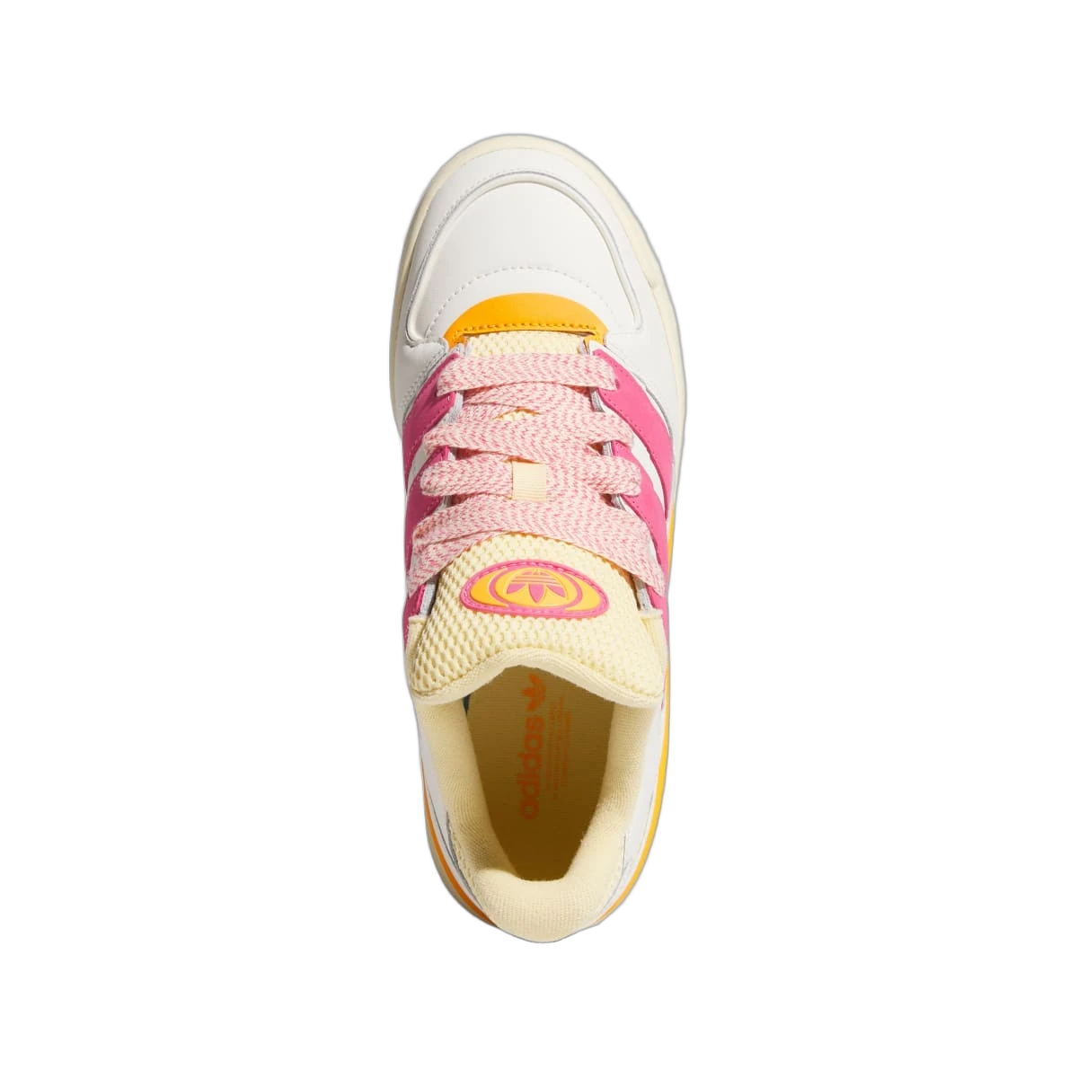Overkicks - Adidas Forum2000 Off White Pink Fusion Orange Tint (JR3172) - detalle suela