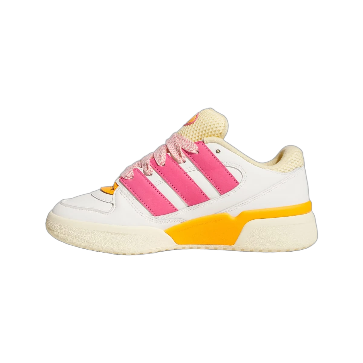 Overkicks - Adidas Forum2000 Off White Pink Fusion Orange Tint (JR3172) - detalle