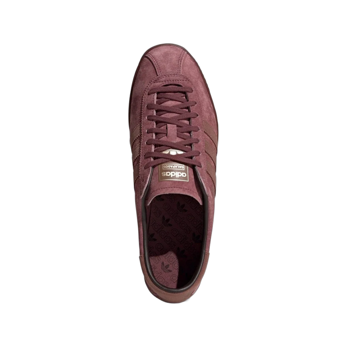 Overkicks - Adidas Galapagos Burgundy Wild Sepia (HQ7272) - vista trasera