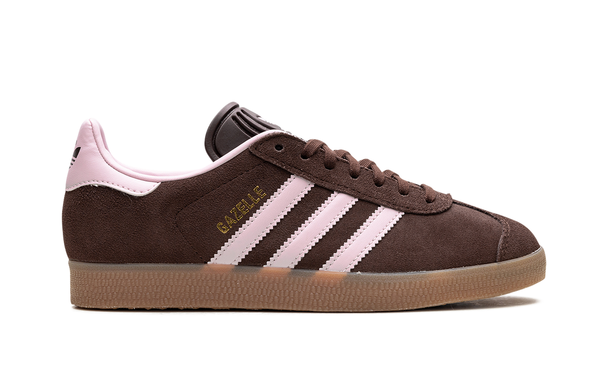 Overkicks - Adidas Gazelle Auburn Clear Pink (JH5666) - detalle talón