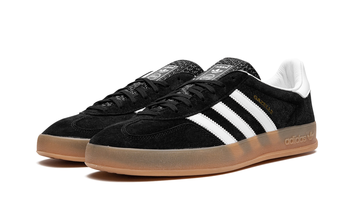 Overkicks - Adidas Gazelle Black White Gum (H06259) - vista trasera