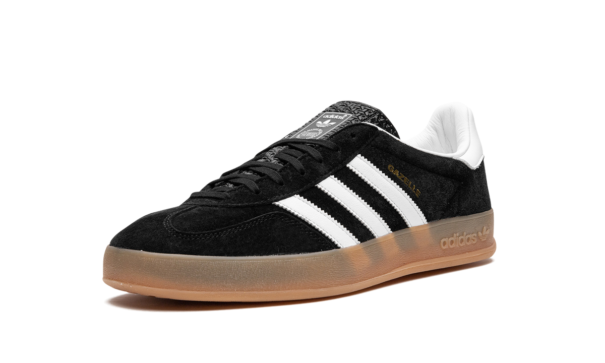 Overkicks - Adidas Gazelle Black White Gum (H06259) - detalle suela