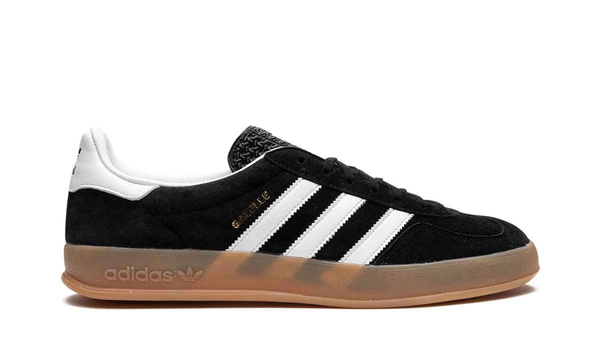 Overkicks - Adidas Gazelle Black White Gum (H06259) - detalle talón