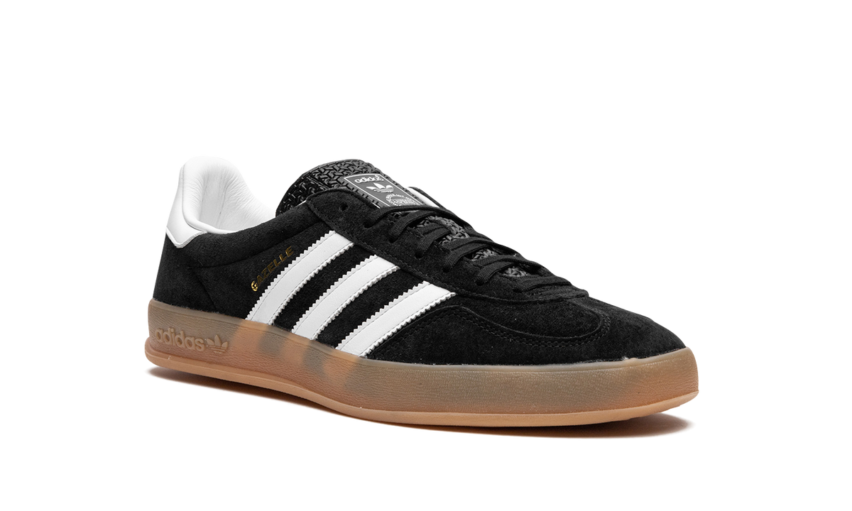 Overkicks - Adidas Gazelle Black White Gum (H06259) - detalle lateral interior