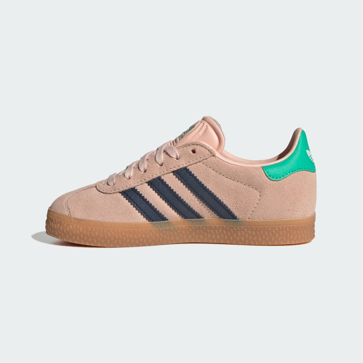Overkicks - Adidas Gazelle Blush Pink Night Indigo Green (PS) (KI4031) - imagen 6