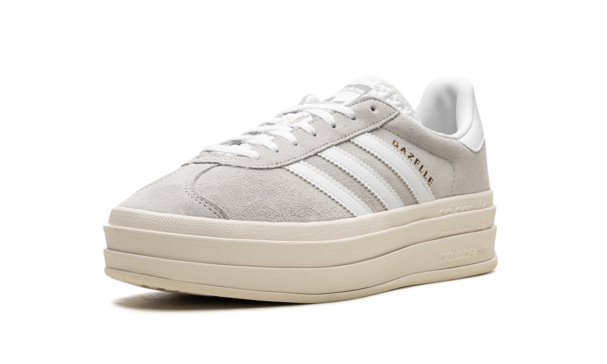 Overkicks - Adidas Gazelle Bold Grey White (HQ6893) - detalle suela