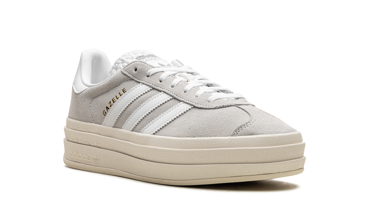 Overkicks - Adidas Gazelle Bold Grey White (HQ6893) - detalle lateral interior