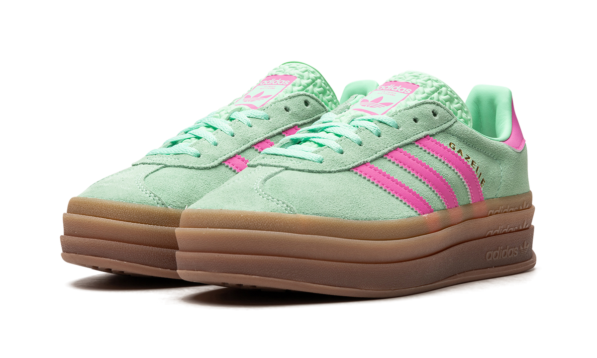Overkicks - Adidas Gazelle Bold Pulse Mint Pink (H06125) - vista trasera