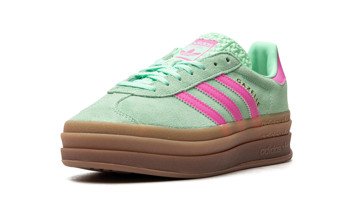 Overkicks - Adidas Gazelle Bold Pulse Mint Pink (H06125) - detalle suela