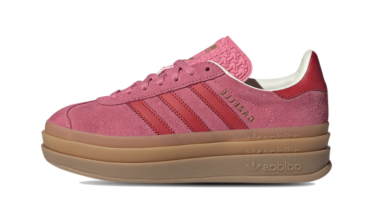 Overkicks - Adidas Gazelle Bold Rose Tone Better Scarlet (GS) (JQ7407) - vista lateral