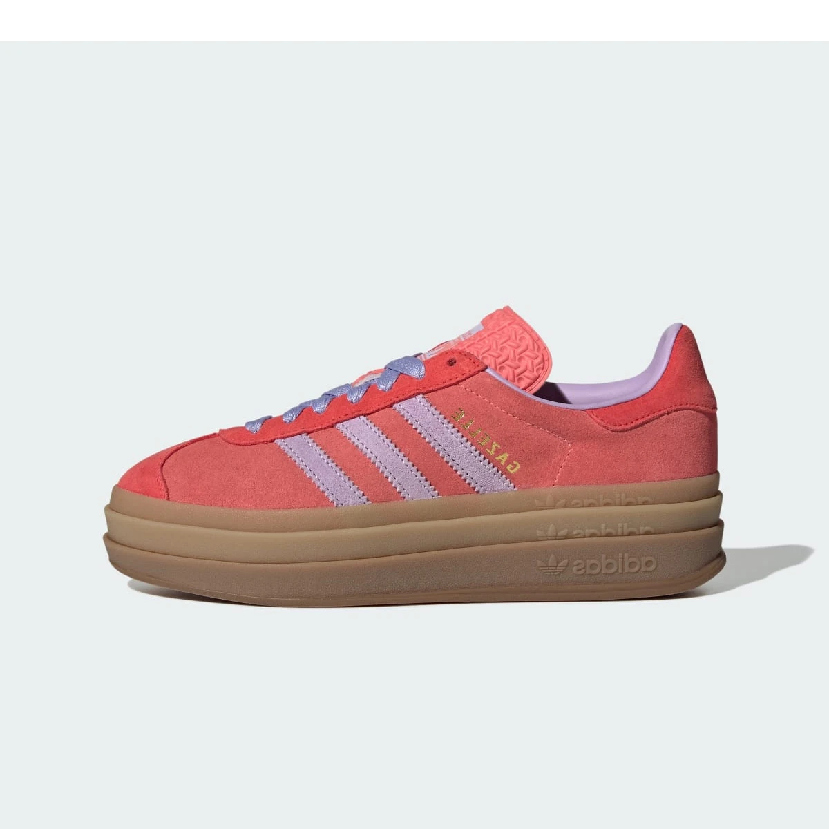 Adidas Gazelle Bold Semi Flash Red Powder Plum – Overkicks