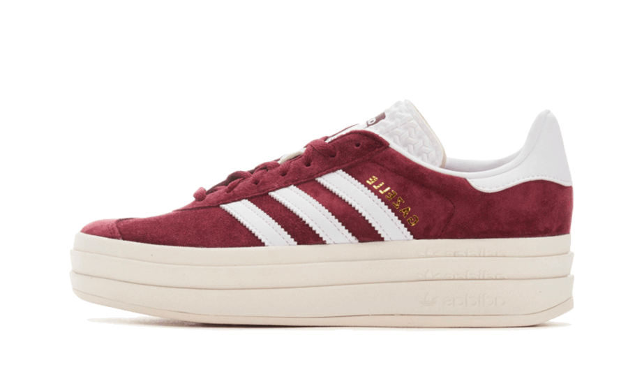 Overkicks - Adidas Gazelle Bold Shadow Red (HQ6892) - vista lateral
