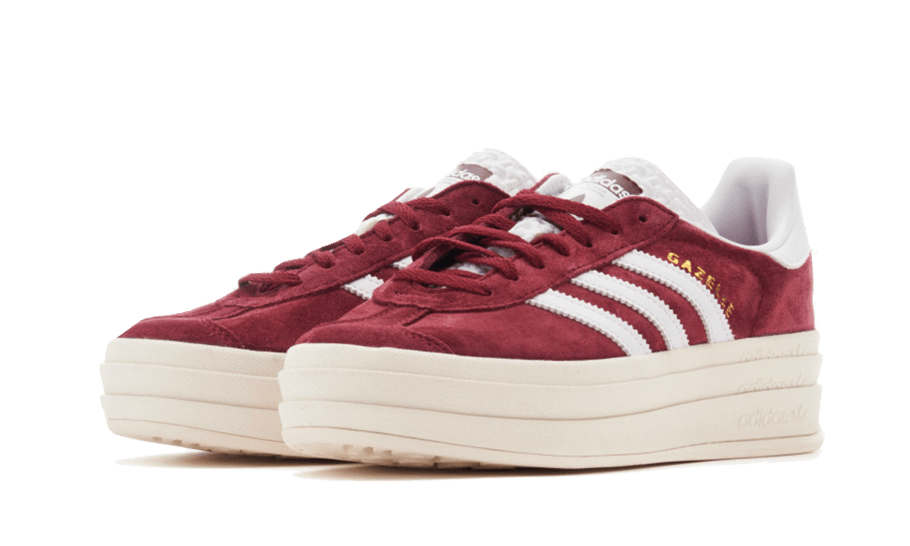 Overkicks - Adidas Gazelle Bold Shadow Red (HQ6892) - vista trasera