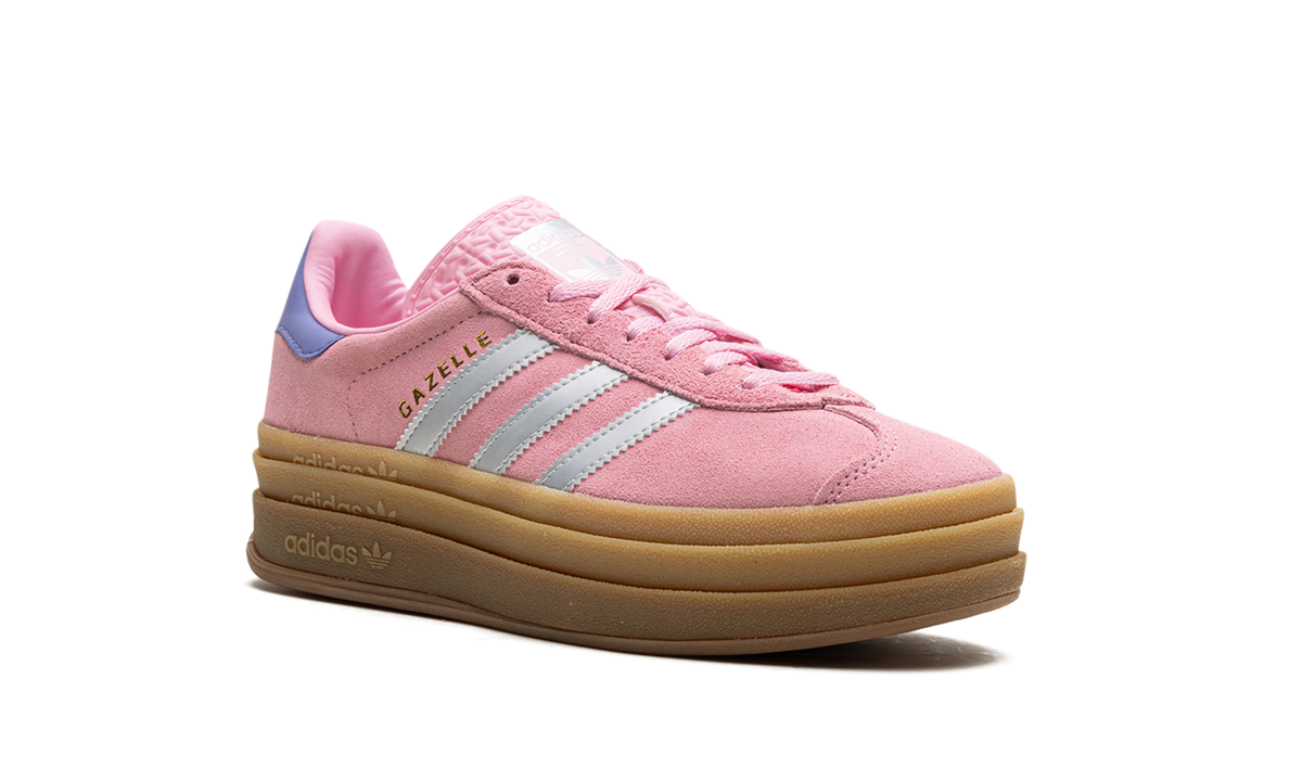 Overkicks - Adidas Gazelle Bold True Pink Gum (JH5539) - detalle lateral interior