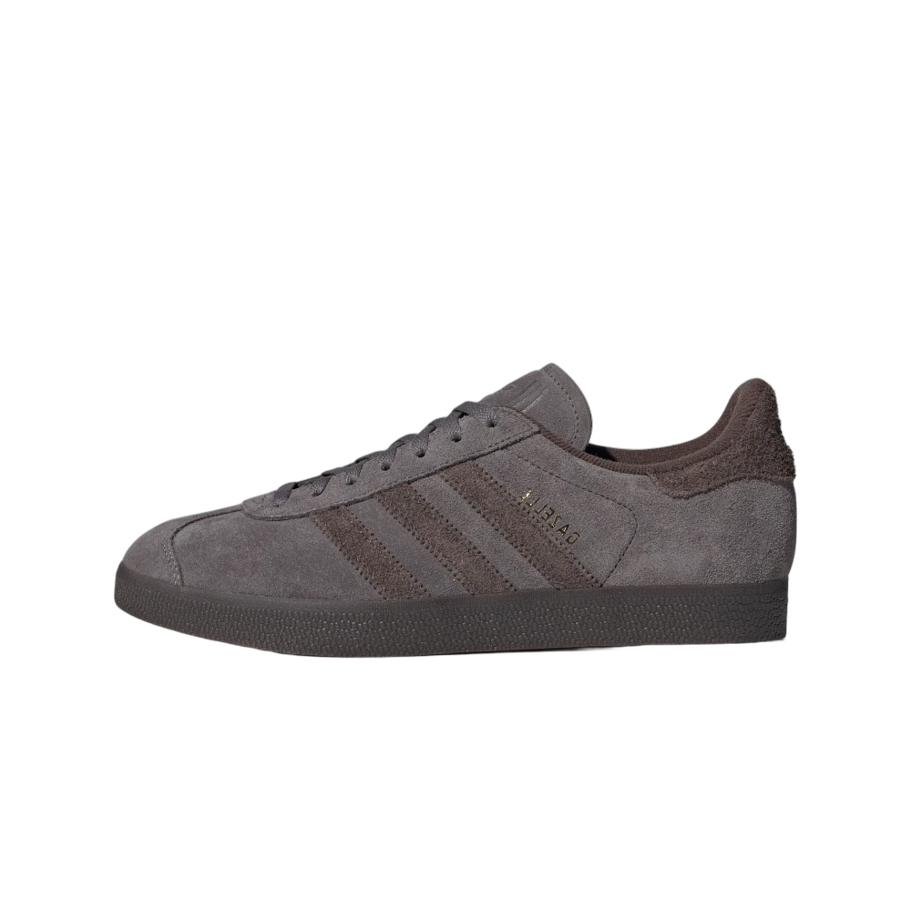 Overkicks - Adidas Gazelle Charcoal Brown (IG2097) - vista lateral