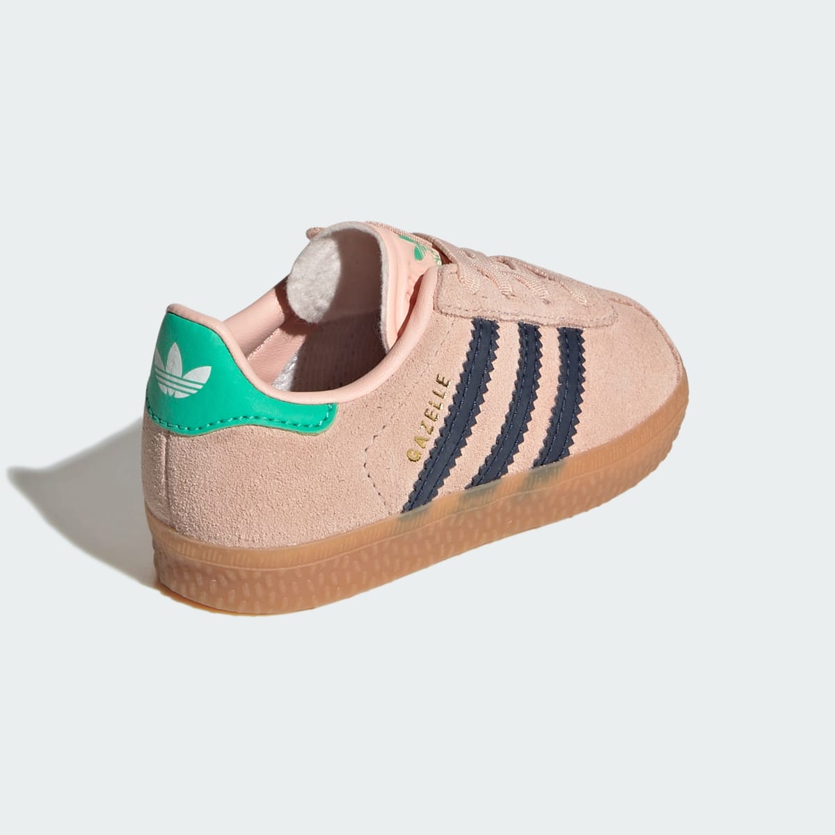 Overkicks - Adidas Gazelle Comfort Closure Blush Pink Night Indigo Green (TD) (KI4035) - imagen 5