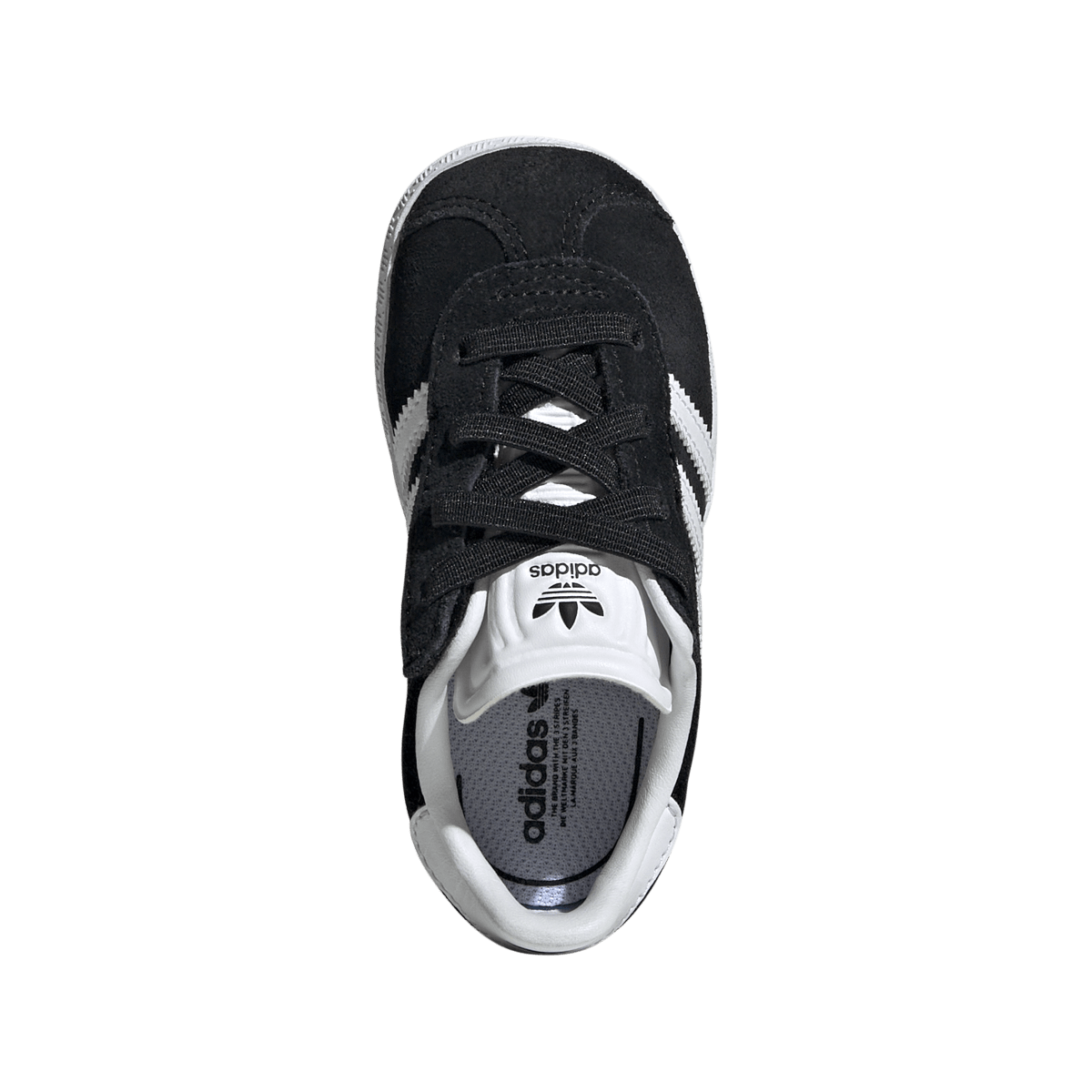 Overkicks - Adidas Gazelle Comfort Closure Core Black Cloud White (TD) (IH0338) - imagen 3