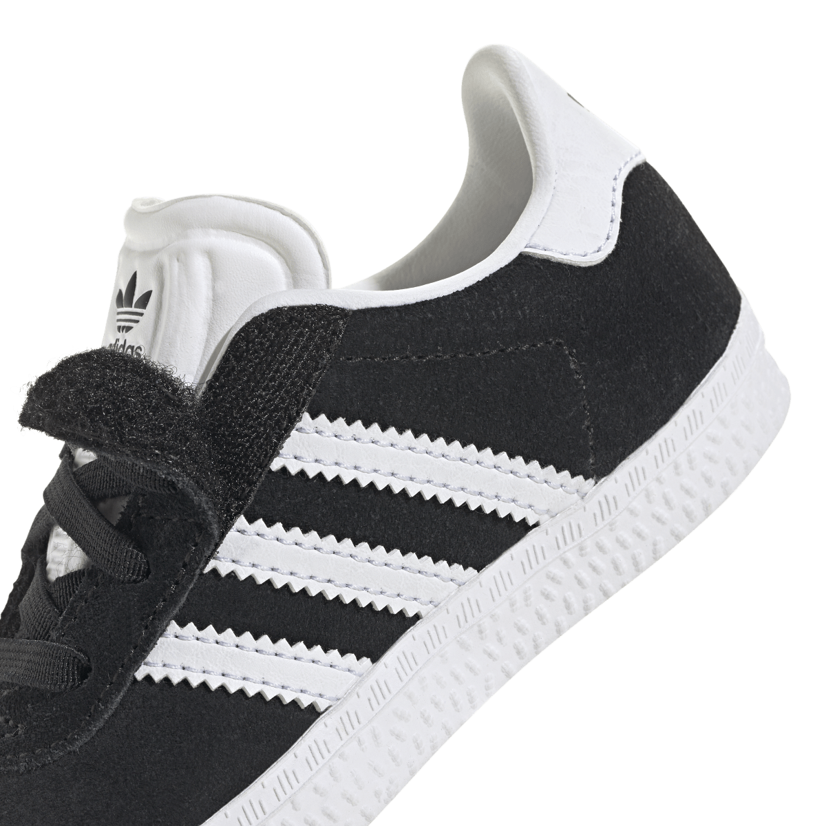 Overkicks - Adidas Gazelle Comfort Closure Core Black Cloud White (TD) (IH0338) - imagen 9