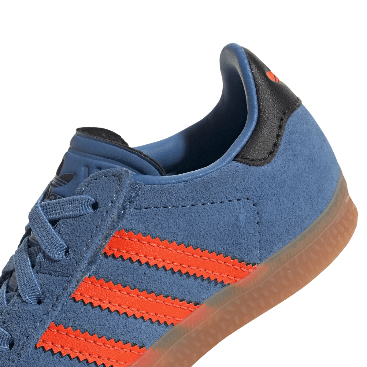 Overkicks - Adidas Gazelle Comfort Closure Focus Blue Solar Orange Core Black (TD) (JP7134) - imagen 8