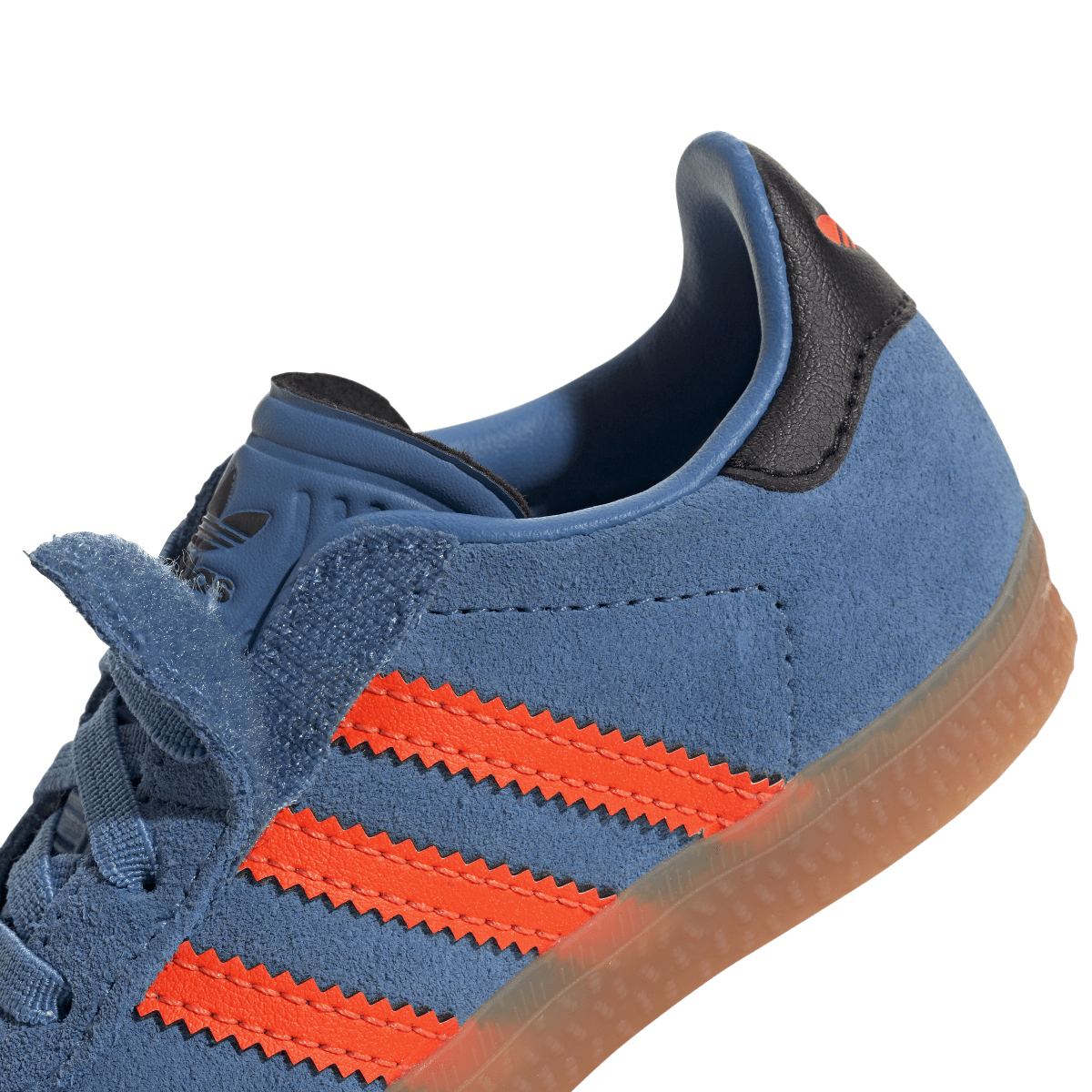 Overkicks - Adidas Gazelle Comfort Closure Focus Blue Solar Orange Core Black (TD) (JP7134) - imagen 9