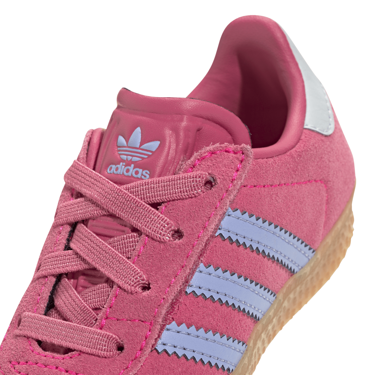 Overkicks - Adidas Gazelle Comfort Closure Shock Pink Blue Spark Halo Blue (TD) (JR5938) - imagen 8