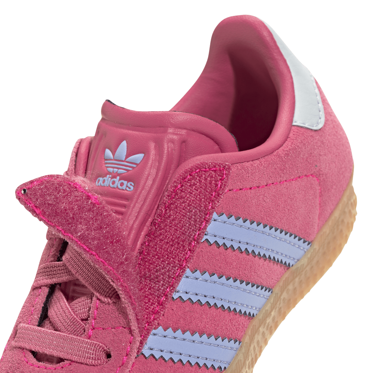 Overkicks - Adidas Gazelle Comfort Closure Shock Pink Blue Spark Halo Blue (TD) (JR5938) - imagen 9
