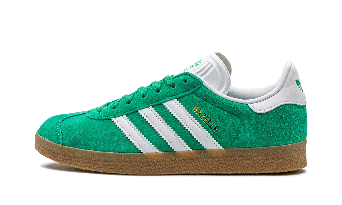 Overkicks - Adidas Gazelle Court Green Footwear White (IG0671) - vista lateral