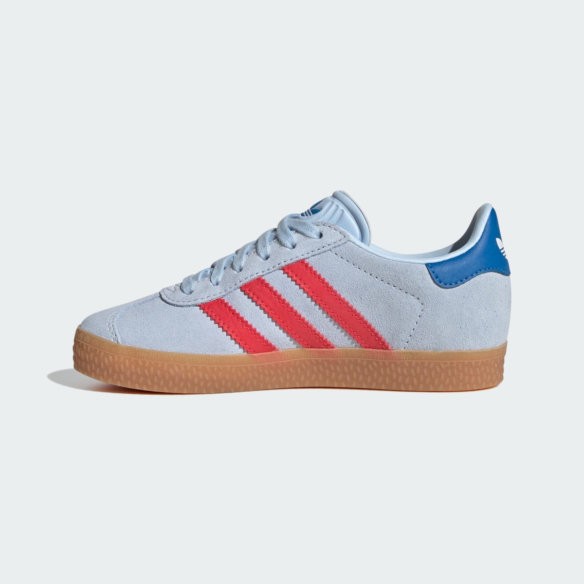 Overkicks - Adidas Gazelle Crystal Sky Lucid Red Blue Bird (PS) (KI4036) - imagen 6