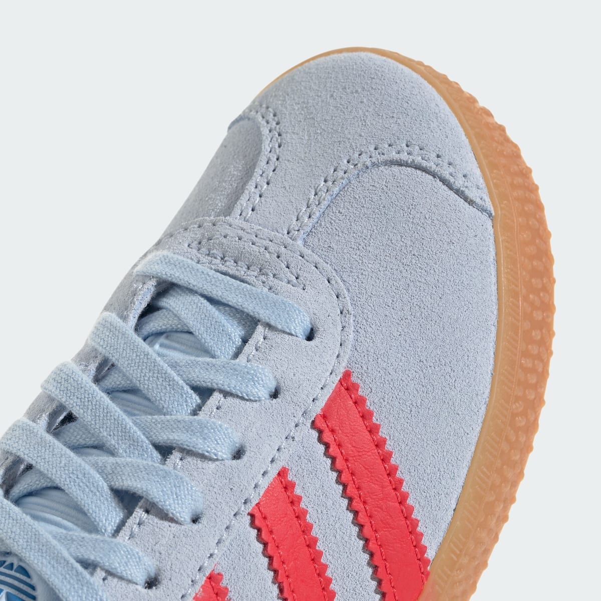 Overkicks - Adidas Gazelle Crystal Sky Lucid Red Blue Bird (PS) (KI4036) - imagen 8