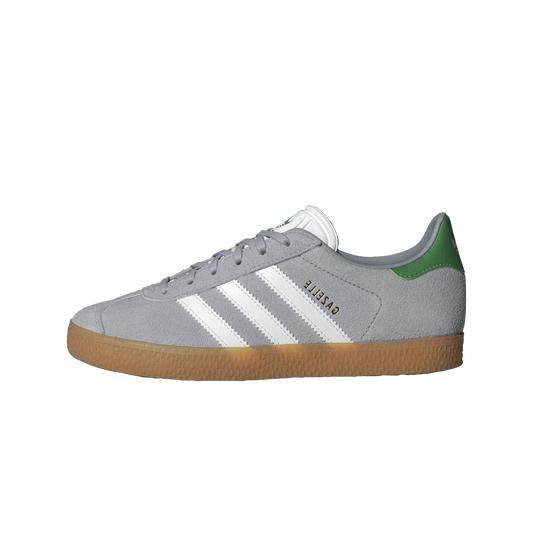Overkicks - Adidas Gazelle Halo Silver Green (GS) (JR5954) - vista lateral