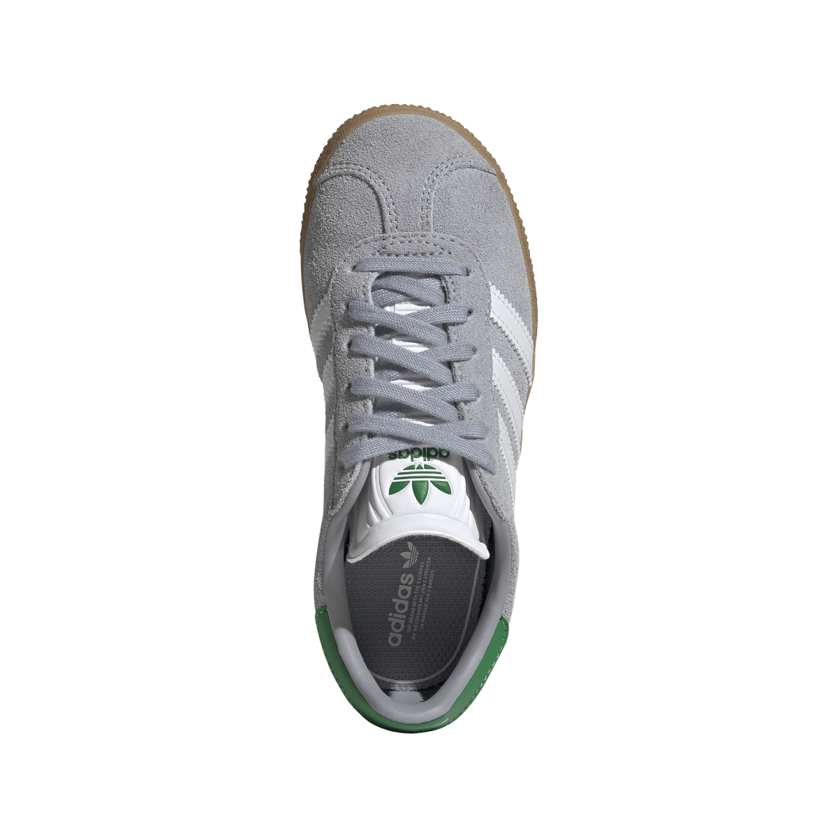 Overkicks - Adidas Gazelle Halo Silver Green (PS) (JQ5999) - imagen 3