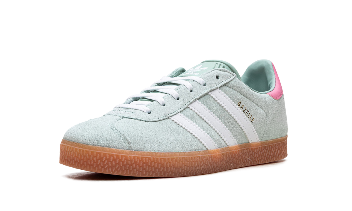 Overkicks - Adidas Gazelle Hazy Green Bliss Pink (IG9152) - detalle suela