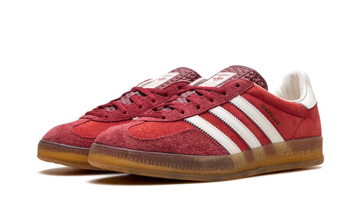 Overkicks - Adidas Gazelle Indoor Active Maroon (IE1051) - vista trasera