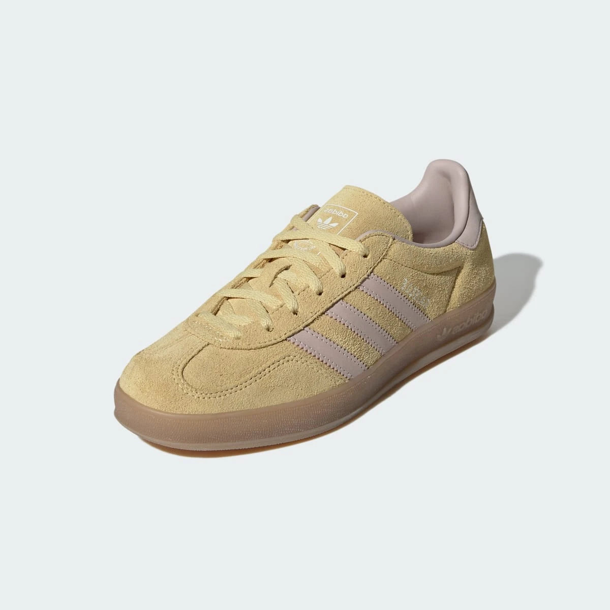 Overkicks - Adidas Gazelle Indoor Almost Yellow Wonder Quartz (IH9220) - vista trasera