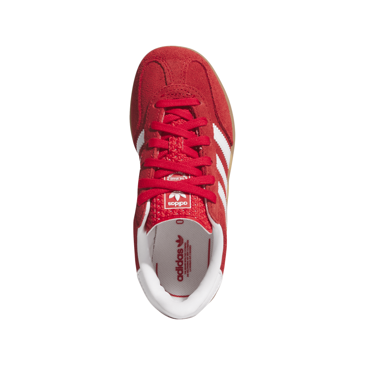 Overkicks - Adidas Gazelle Indoor Better Scarlet White Gum (PS) (IH9136) - imagen 3
