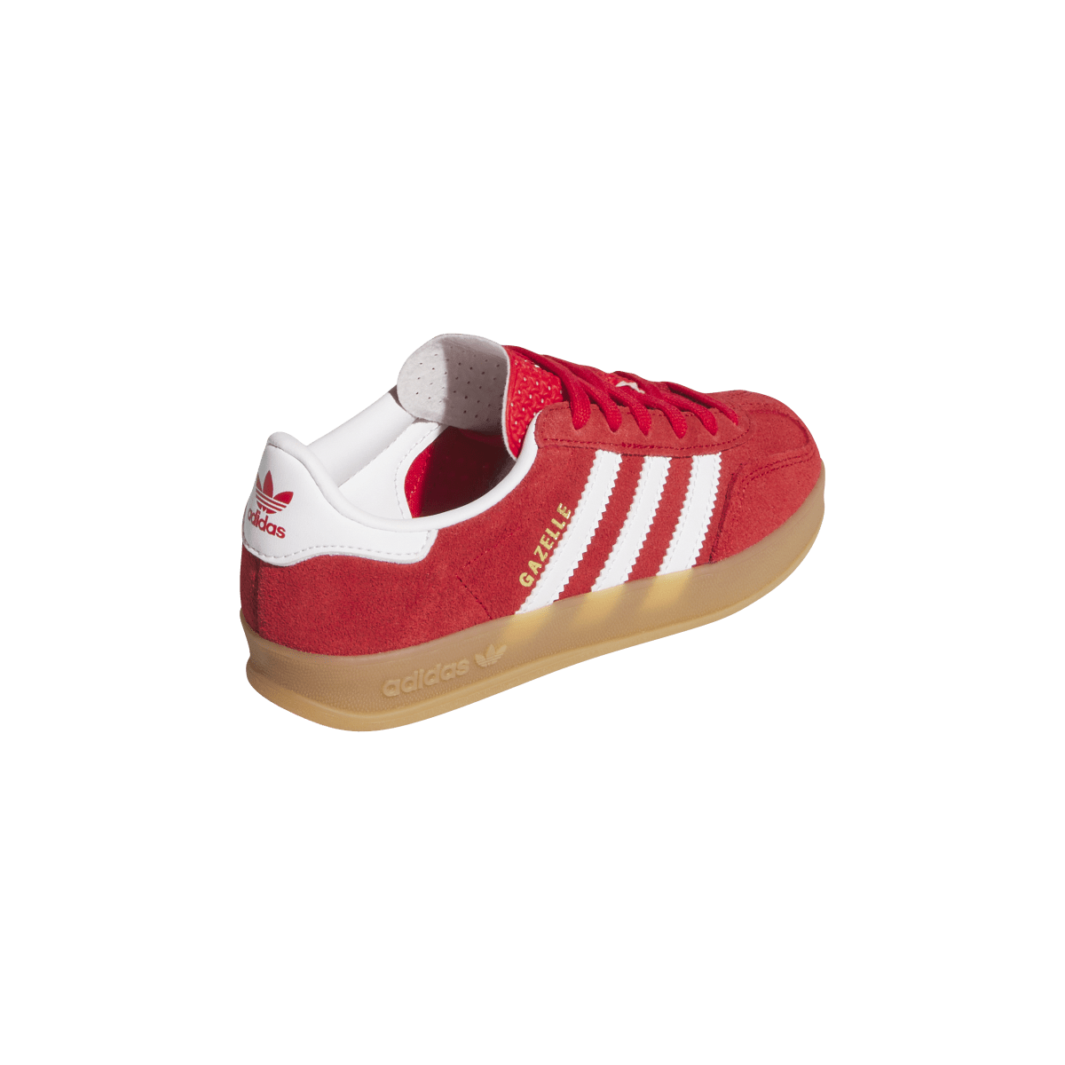 Overkicks - Adidas Gazelle Indoor Better Scarlet White Gum (PS) (IH9136) - imagen 5