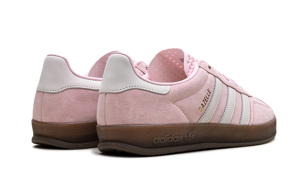 Overkicks - Adidas Gazelle Indoor Clear Pink Off White (JI2716) - par completo