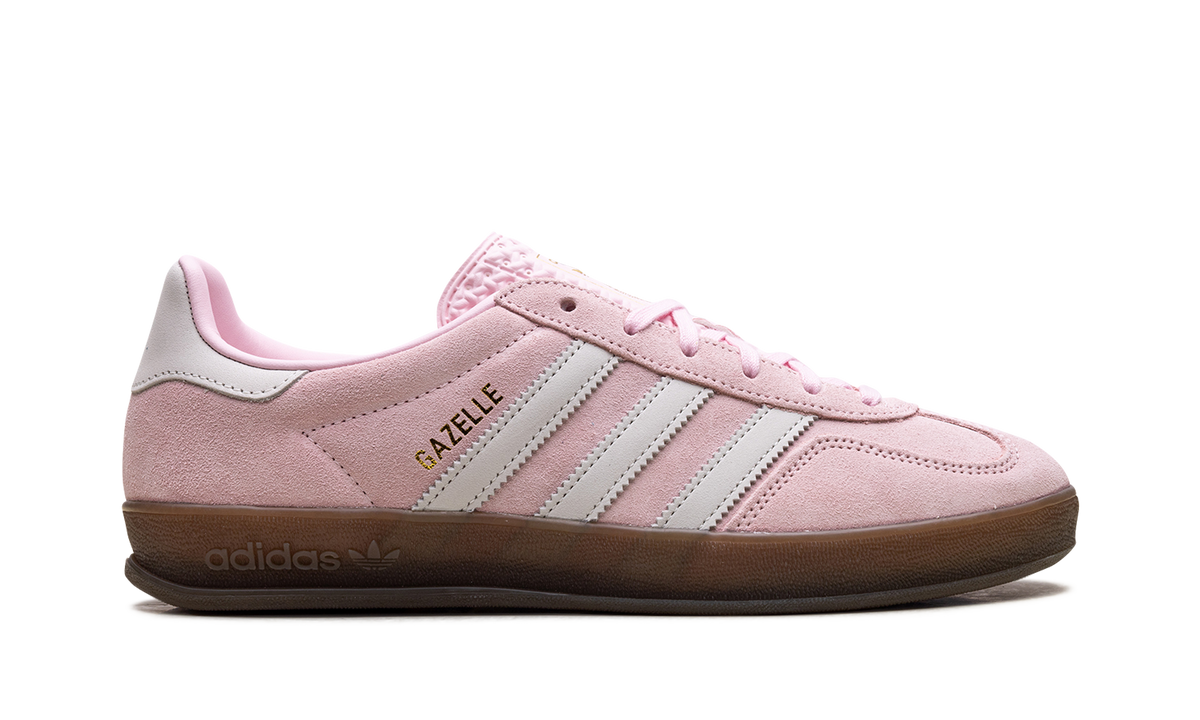 Overkicks - Adidas Gazelle Indoor Clear Pink Off White (JI2716) - detalle talón