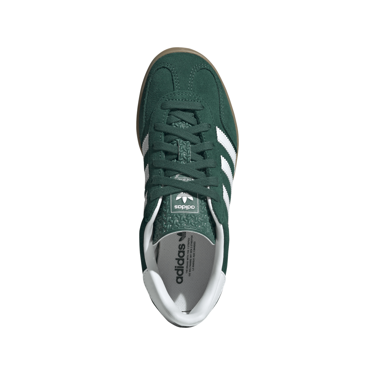 Overkicks - Adidas Gazelle Indoor Collegiate Green Cloud White Gum (GS) (JS3800) - imagen 3
