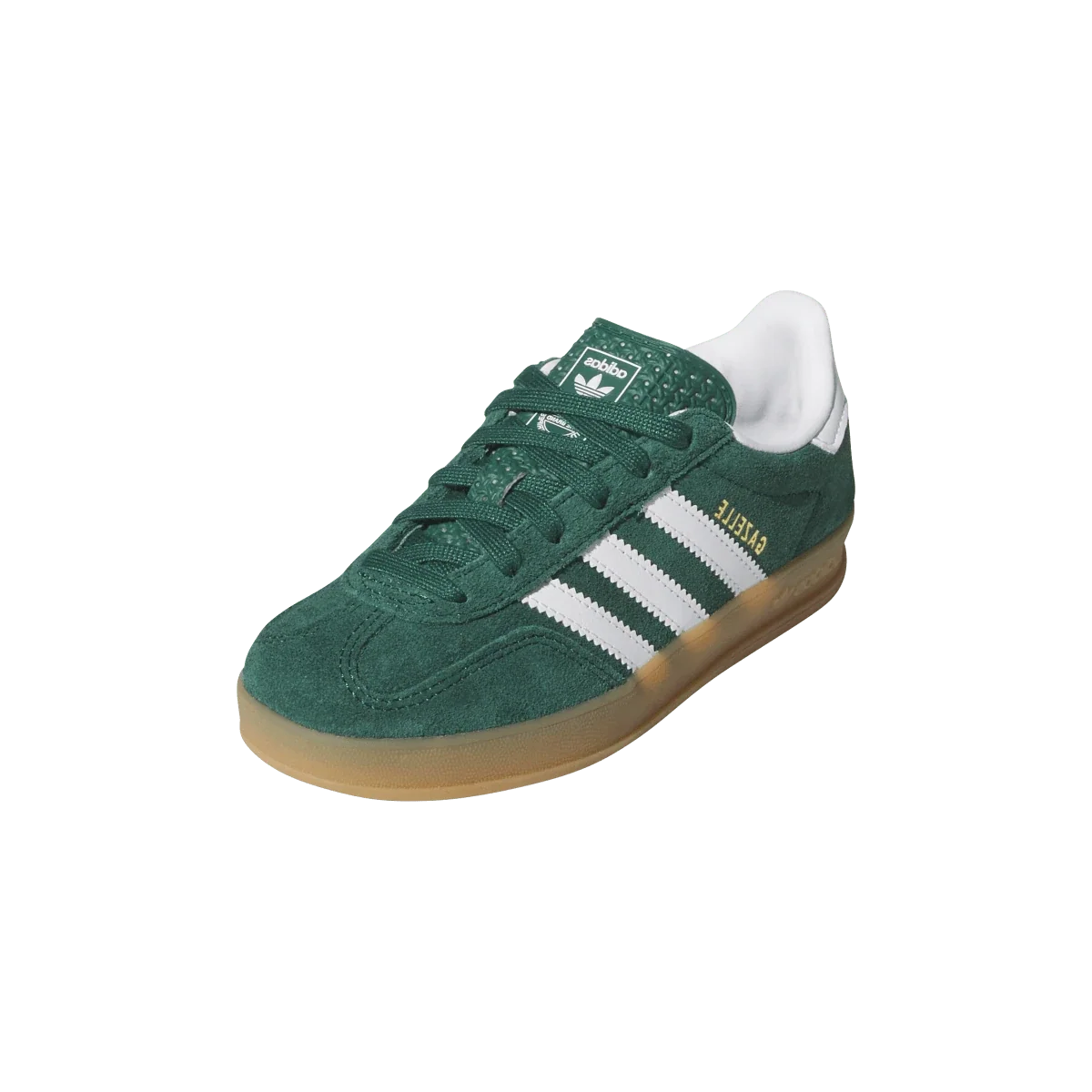 Overkicks - Adidas Gazelle Indoor Collegiate Green White Gum (PS) (IH9134) - imagen 2