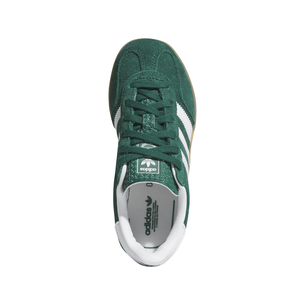 Overkicks - Adidas Gazelle Indoor Collegiate Green White Gum (PS) (IH9134) - imagen 3