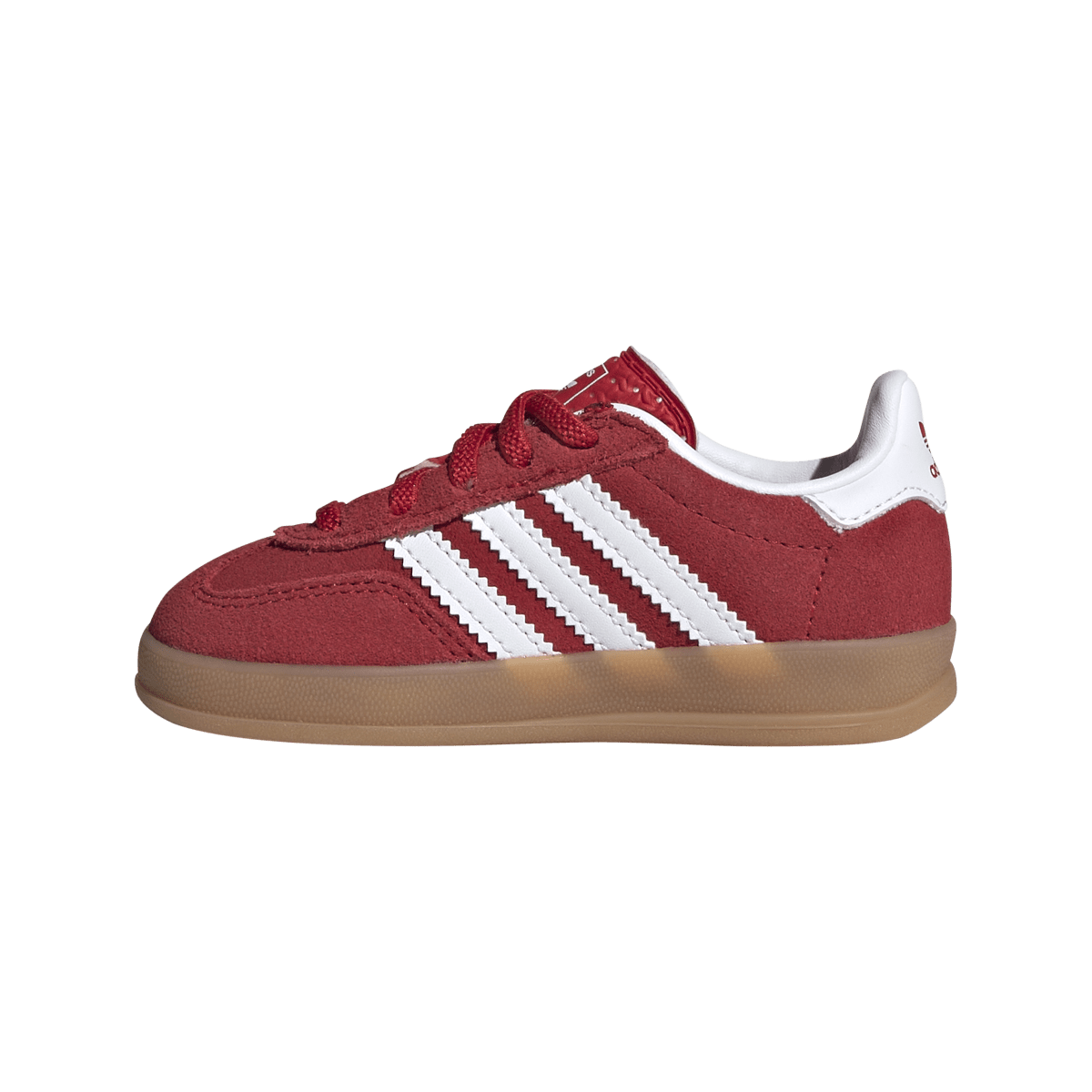 Overkicks - Adidas Gazelle Indoor Comfort Closure Better Scarlet White Gum (TD) (IH9132) - imagen 6