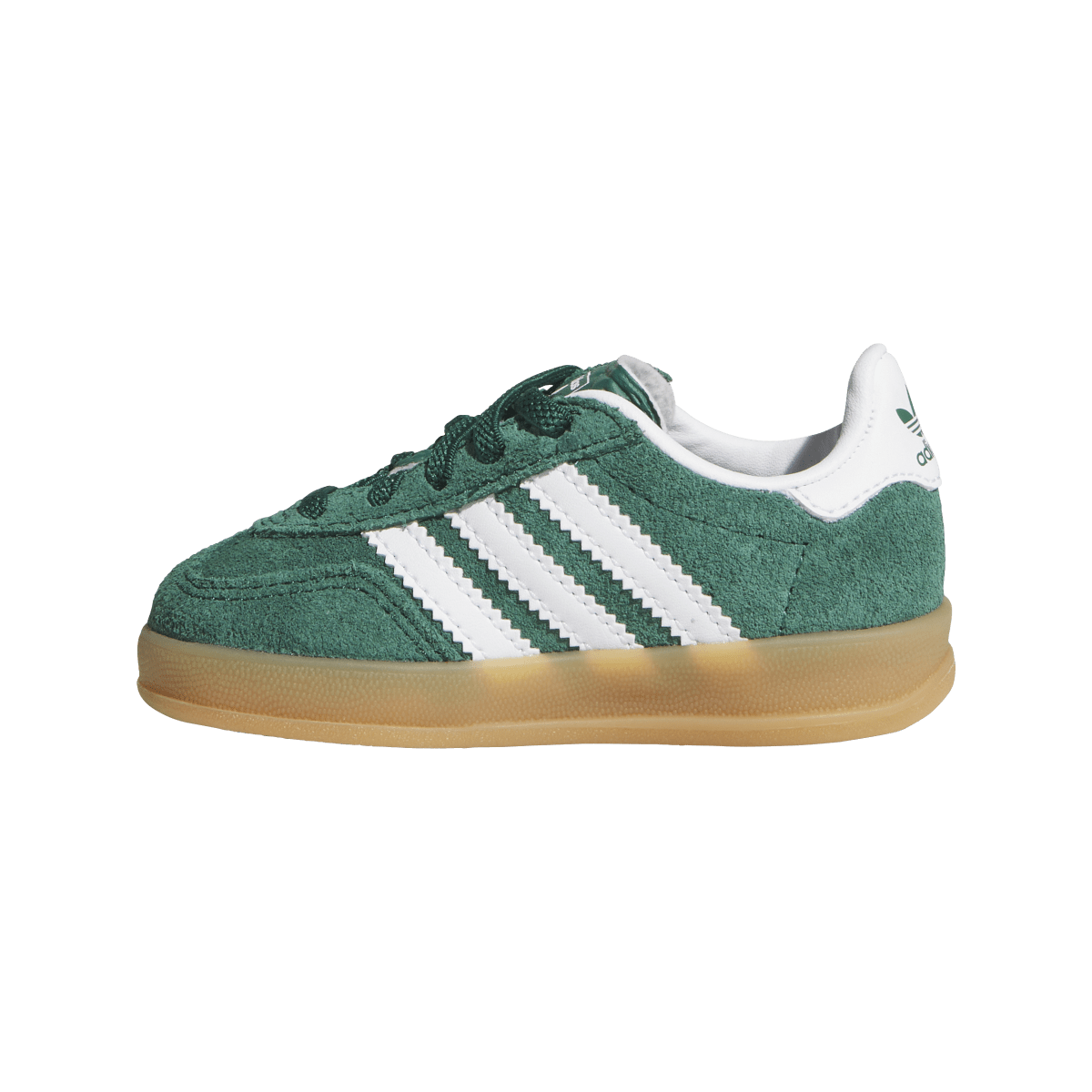 Overkicks - Adidas Gazelle Indoor Comfort Closure Collegiate Green White Gum (TD) (IH9130) - imagen 6