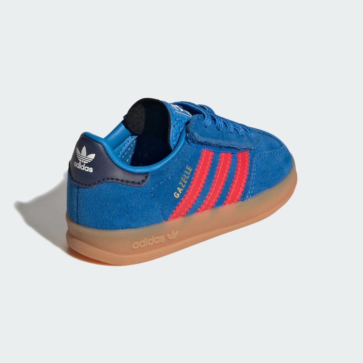 Overkicks - Adidas Gazelle Indoor Comfort Closure Lucid Ray Blue Lucid Red (TD) (IH4011) - imagen 5