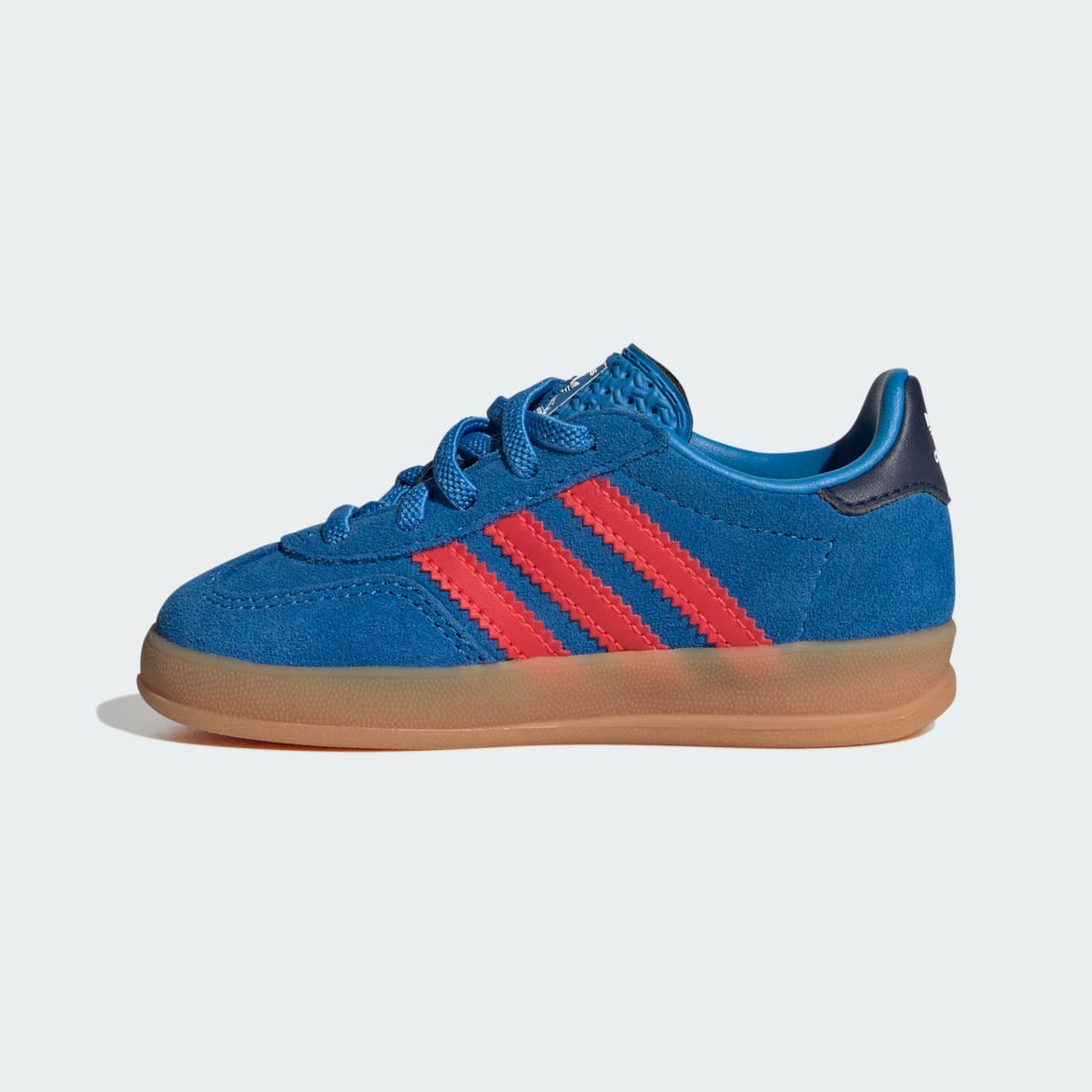 Overkicks - Adidas Gazelle Indoor Comfort Closure Lucid Ray Blue Lucid Red (TD) (IH4011) - imagen 6