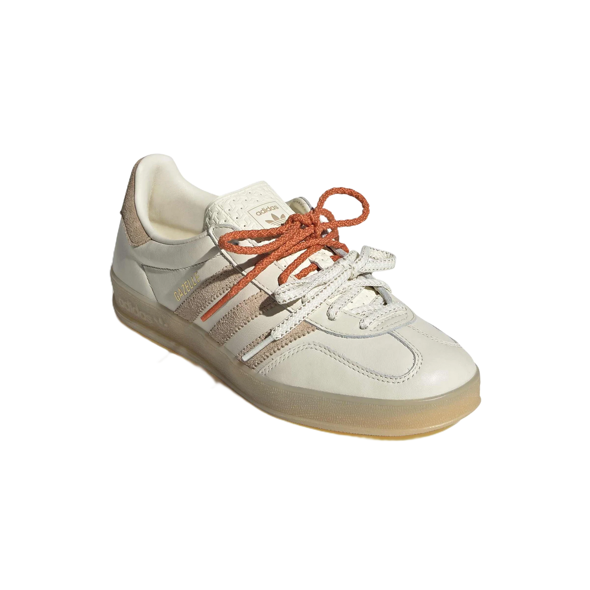 Overkicks - Adidas Gazelle Indoor Crew White Magic Beige (Women's) (KI7189) - imagen 3