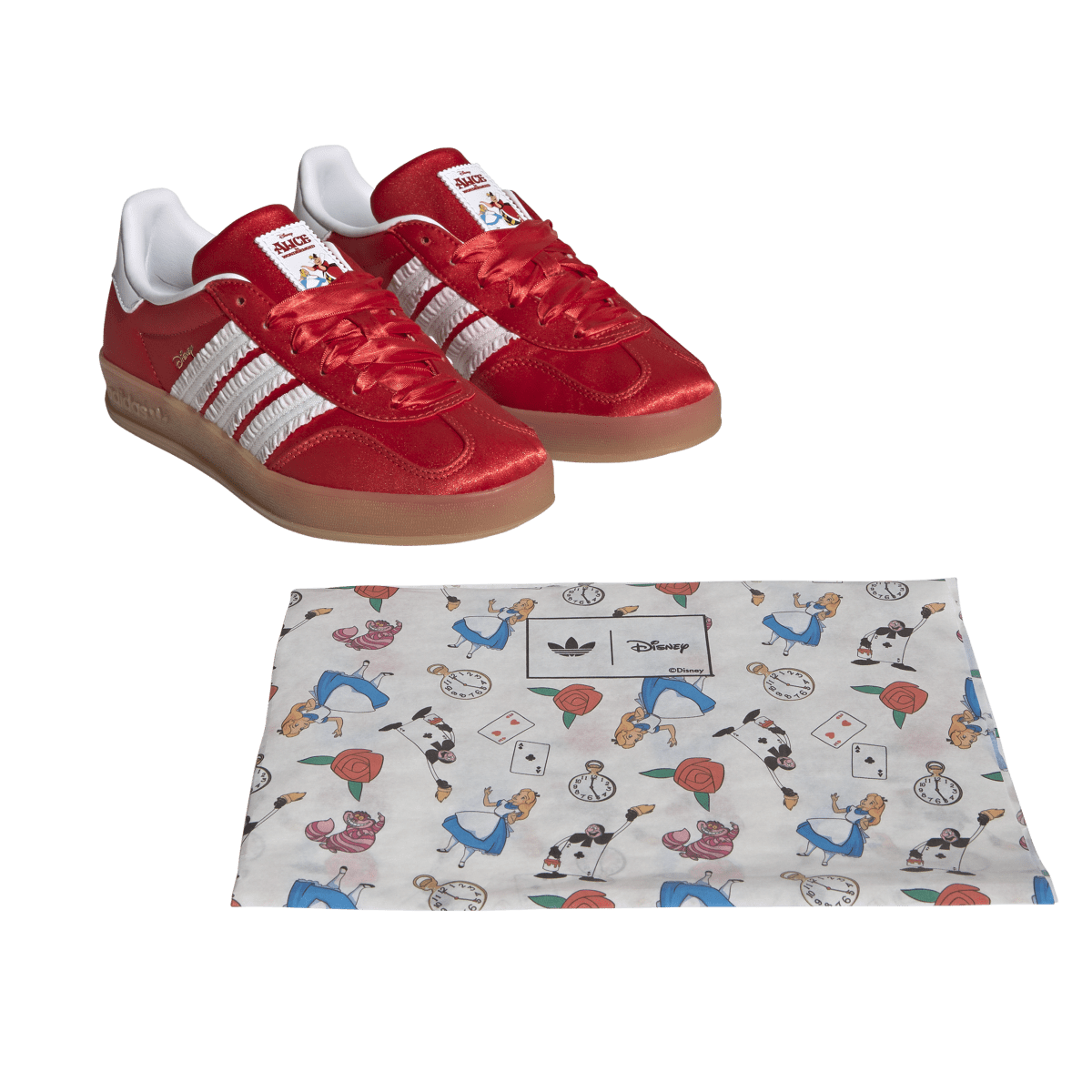 Overkicks - Adidas Gazelle Indoor Disney Red White Gum (GS) (IH1761) - imagen 3