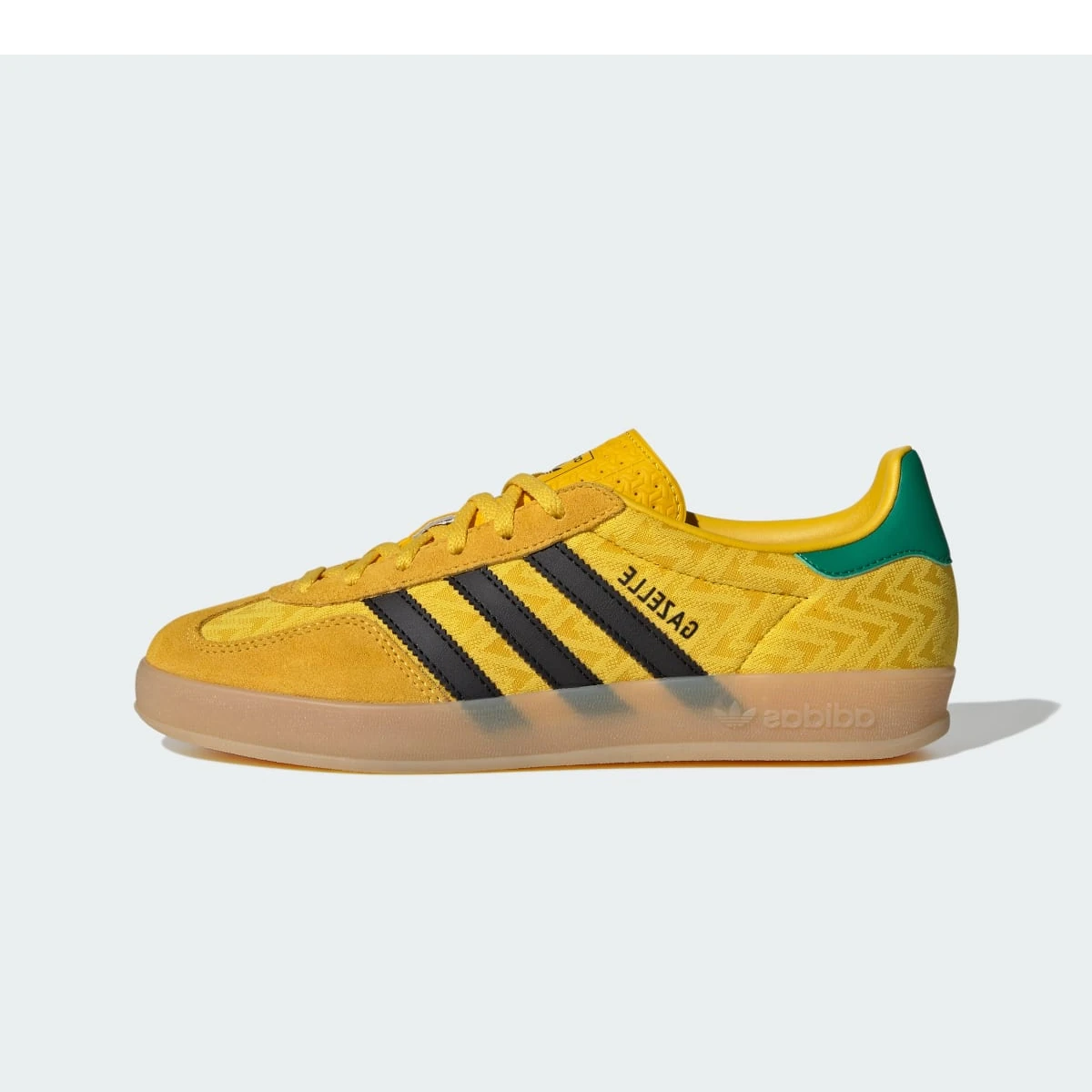 Overkicks - Adidas Gazelle Indoor EQT Yellow Black (JR2417) - vista lateral
