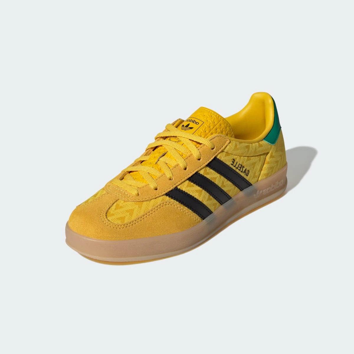 Overkicks - Adidas Gazelle Indoor EQT Yellow Black (JR2417) - vista trasera