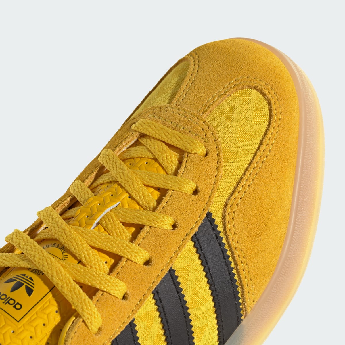 Overkicks - Adidas Gazelle Indoor EQT Yellow Black (JR2417) - detalle